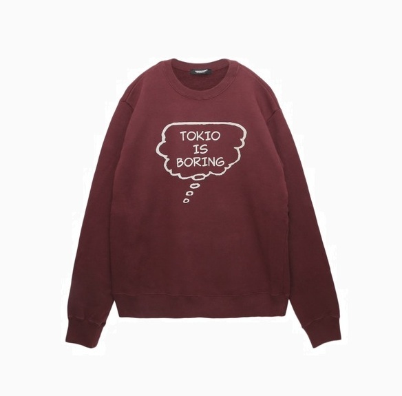 UNDERCOVER 2024 TOKIO IS BORING CREW SWEATER - PRE ORDER ITEM (預訂中)