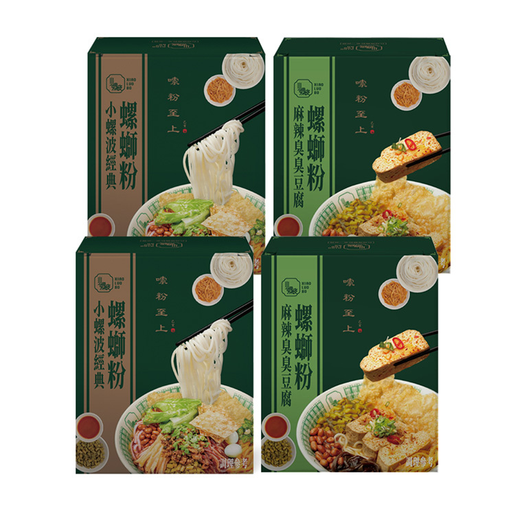 小螺波經典螺螄粉 2入＋麻辣臭臭豆腐螺螄粉 2入