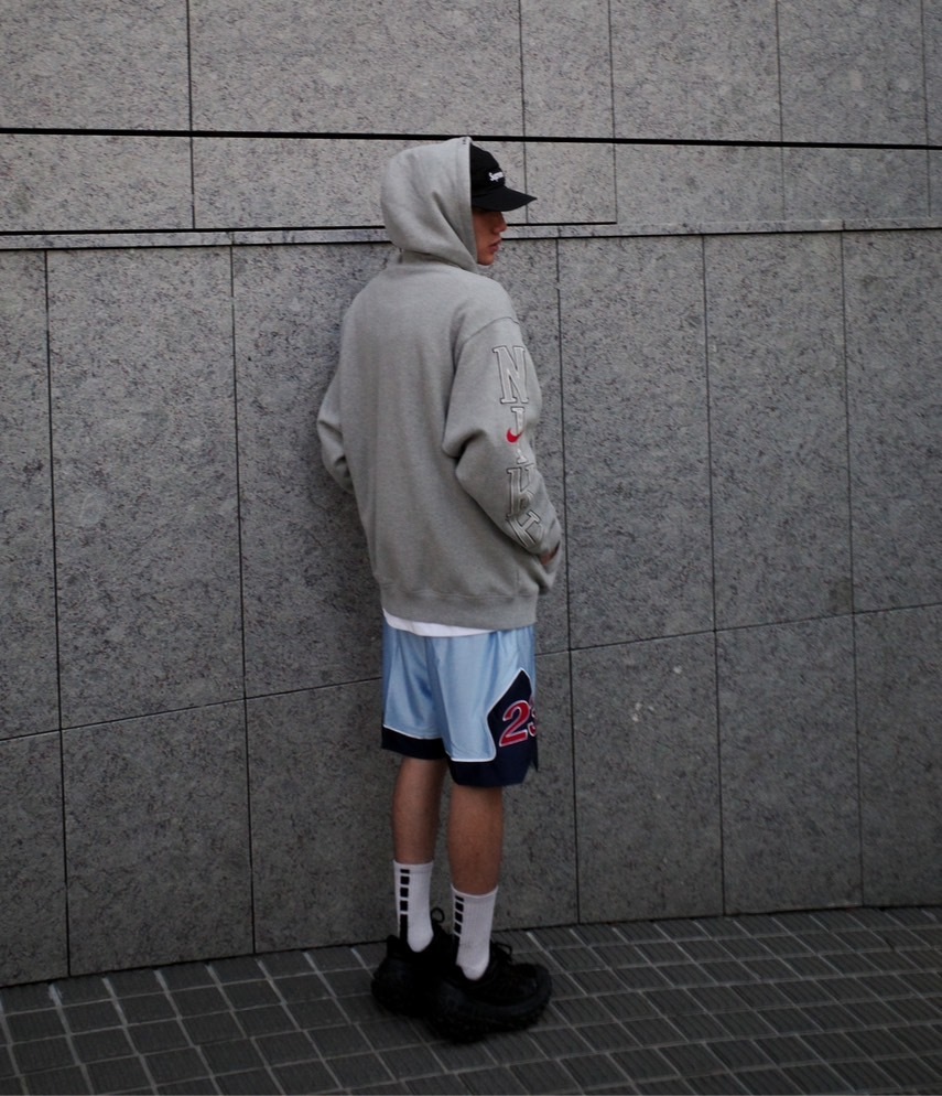 Supreme x Jordan 球褲 藍色 紅標