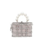 1RS1116-072 ROSANTICA Holli Pocket Handbags Silver #B1469/PAL (B-EU-E)