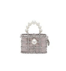 1RS1116-072 ROSANTICA Holli Pocket Handbags Silver #B1469/PAL (B-EU-E)