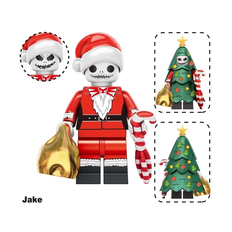 Christmas Jake Minifigures Minifigs fit Lego TV3014