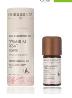 FN241103-F16 FINESSENCE"Essential Oil - Rose Geranium 5ml 有機玫瑰天竺葵精油 5ml"  2026年