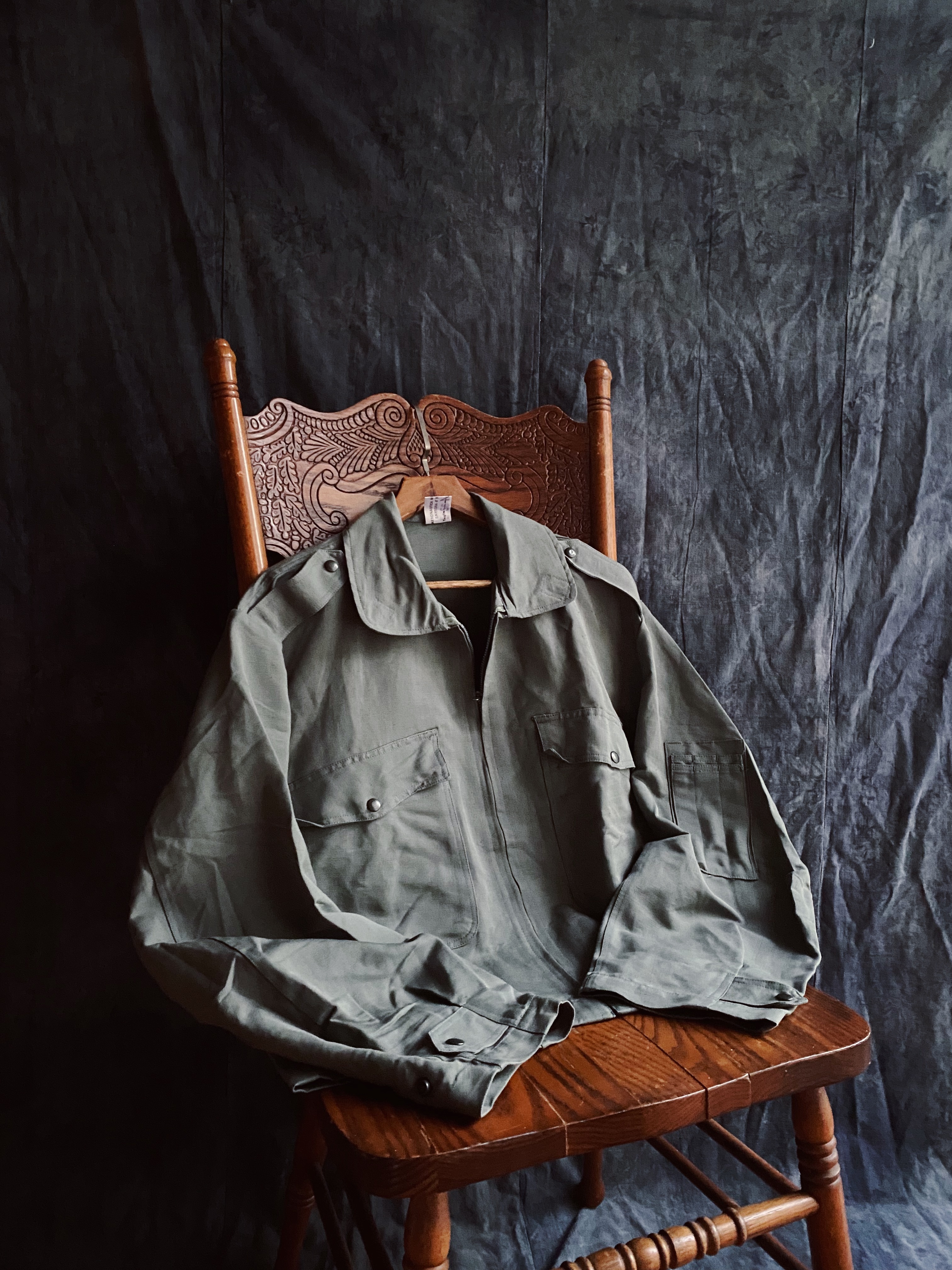 80s Italy A.M.I Pilot Jacket-Original/ 義大利軍A.M.I 空軍飛行員夾克-原色