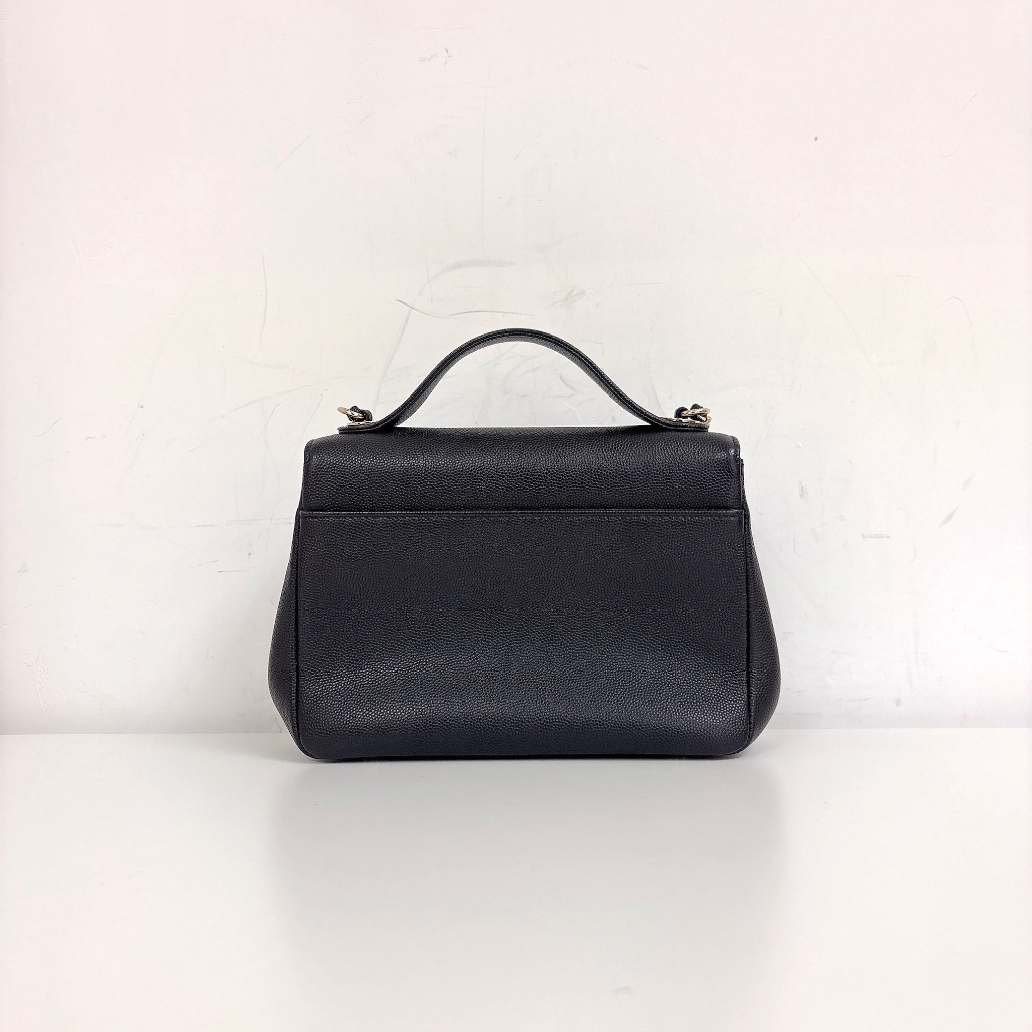 Chanel Caviar Business Affinity - Black / Ghw