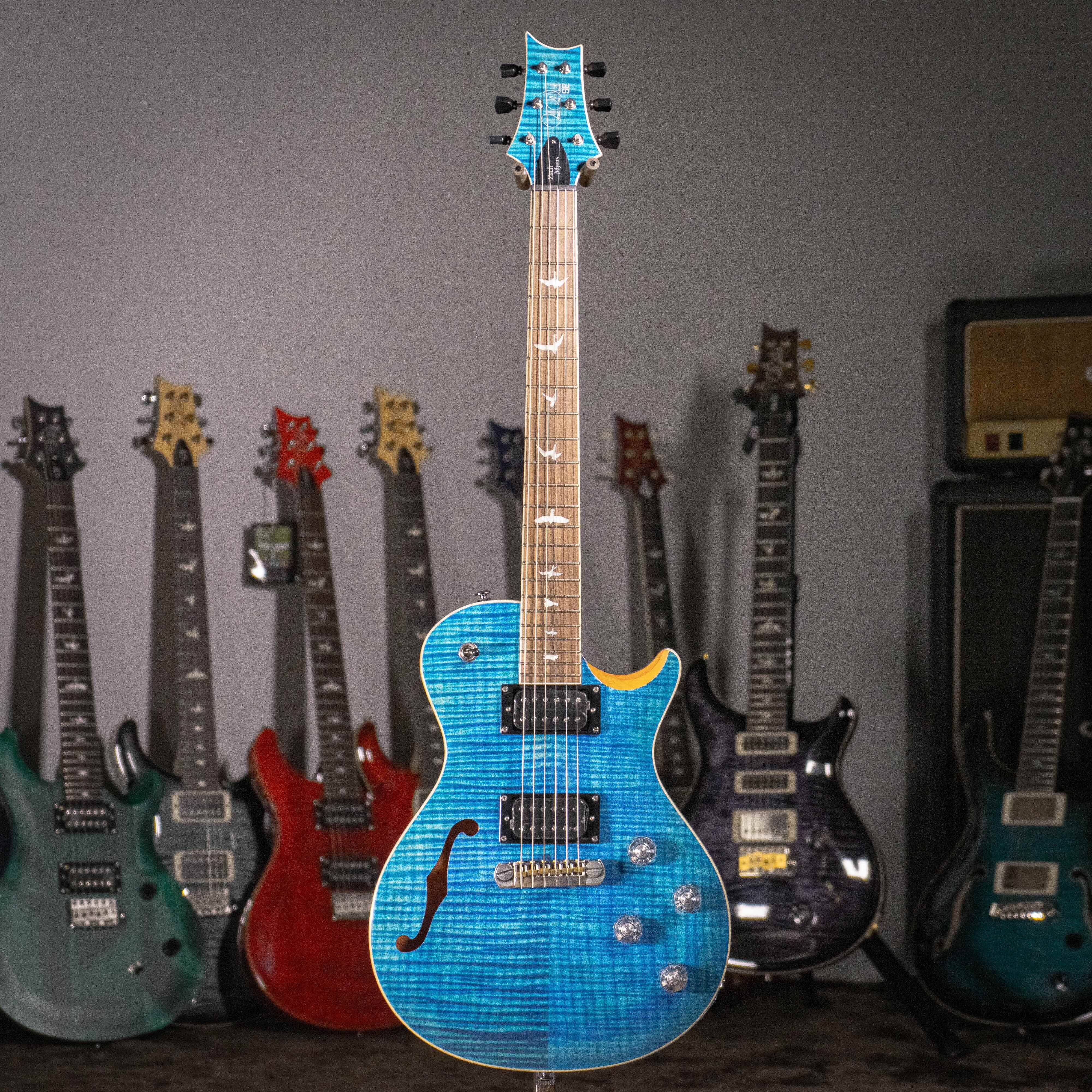 簽名款 PRS SE ZACH MYERS 半空心 電吉他 含原廠琴袋