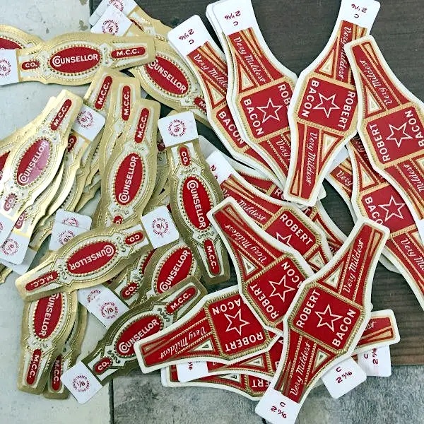 Littlebee Vintage Tag－ Tobacco Brand | **2 pc for each design, total 4 pcs**