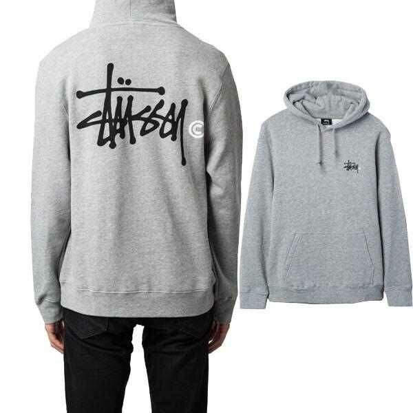 STUSSY BASIC LOGO HOOD 草寫 經典 帽T 四色  1923778