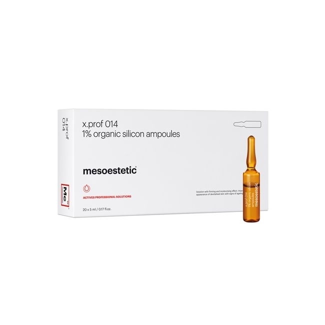 mesoestetic x.Prof 014 1% Organic Silicon Ampoules 強效修復再生精華 1% 5ml X 10