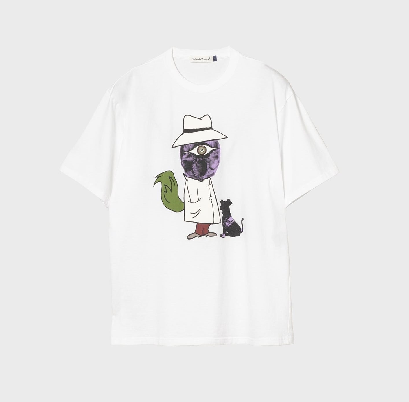 UNDERCOVER EYES & ANIMAL TEE S/S - WHITE PRE ORDER ITEM (預訂中)