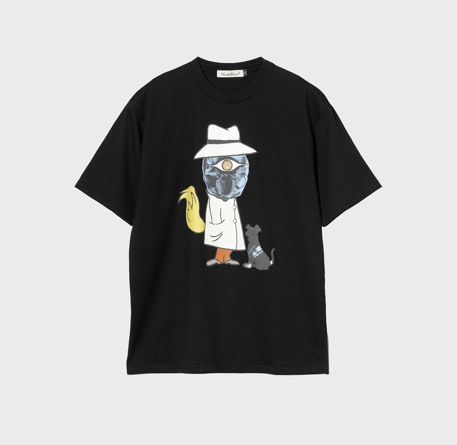 UNDERCOVER EYES & ANIMAL TEE S/S - BLACK PRE ORDER ITEM (預訂中)