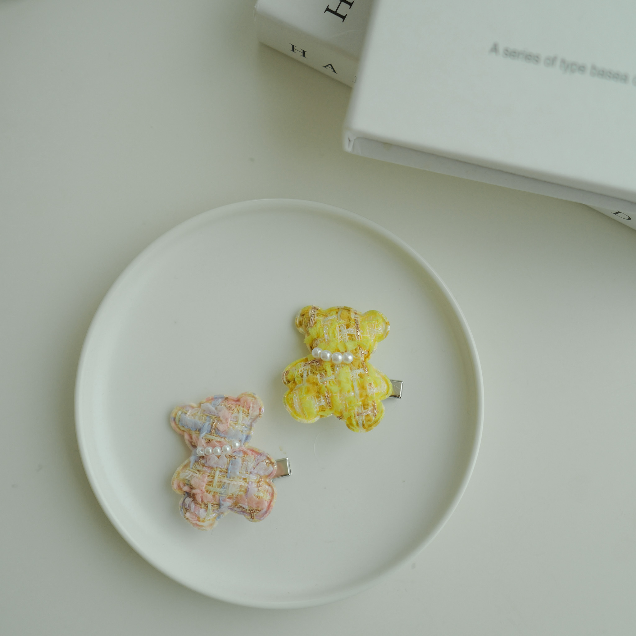 小香熊髮夾/配件