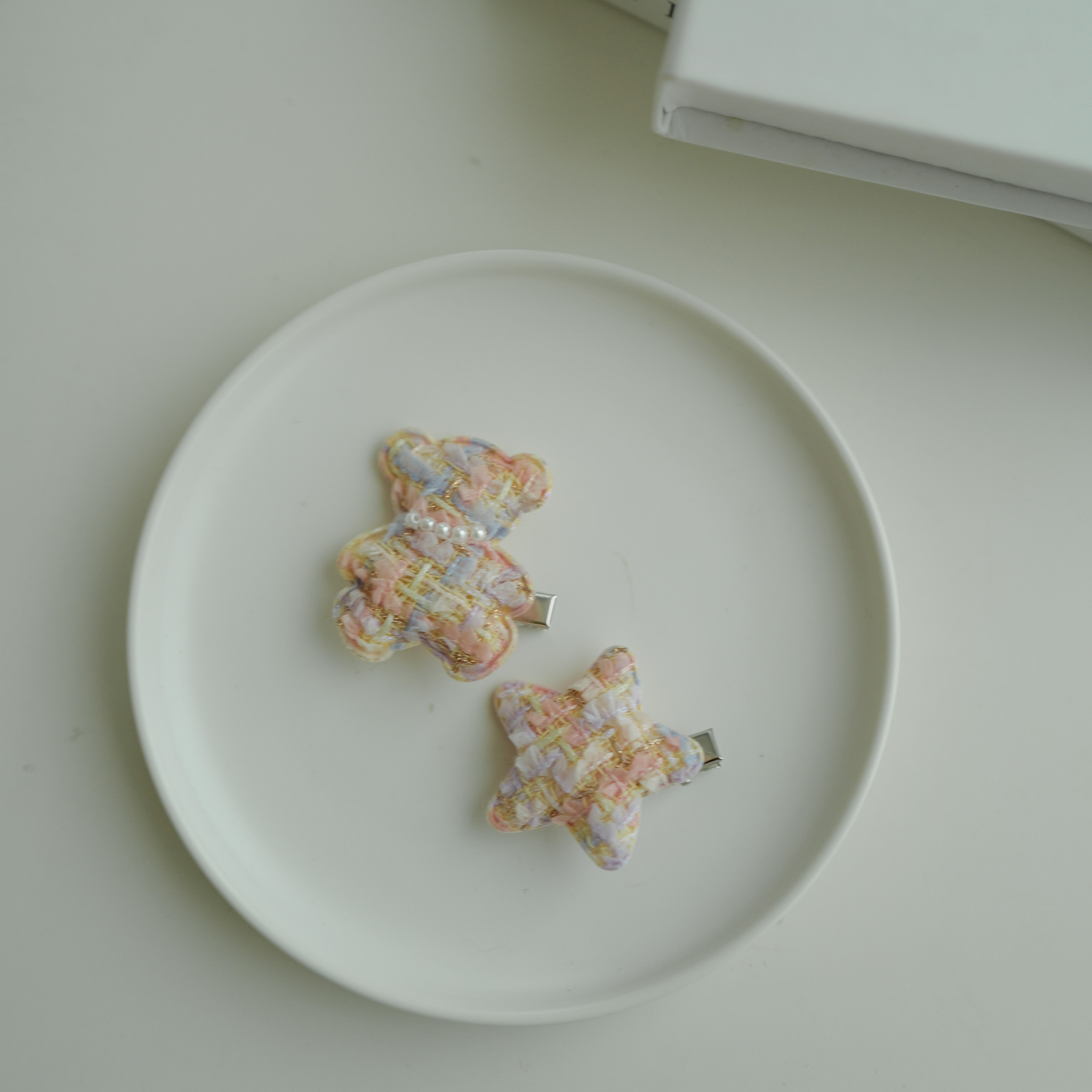 小香熊髮夾/配件