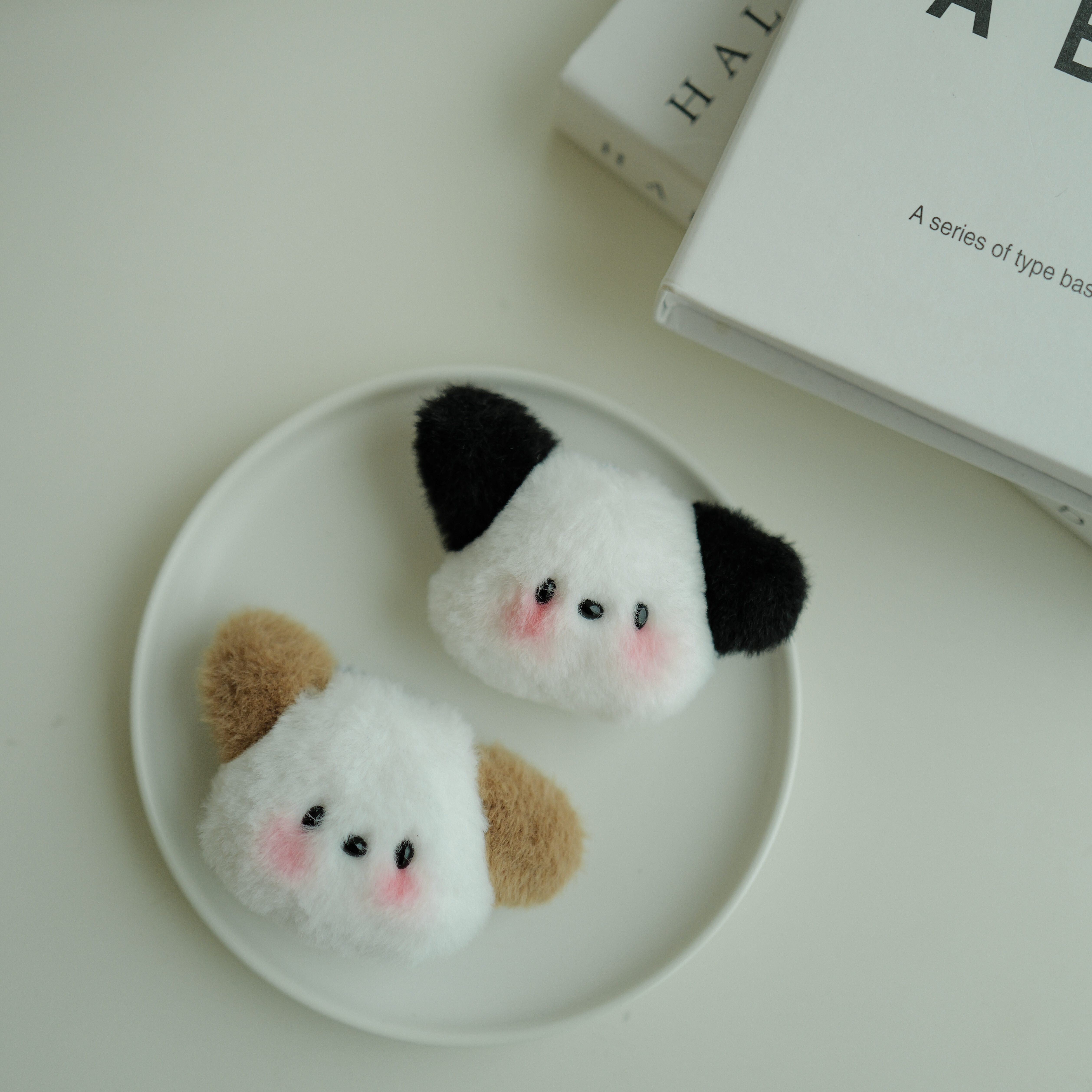 絨毛害羞狗配件