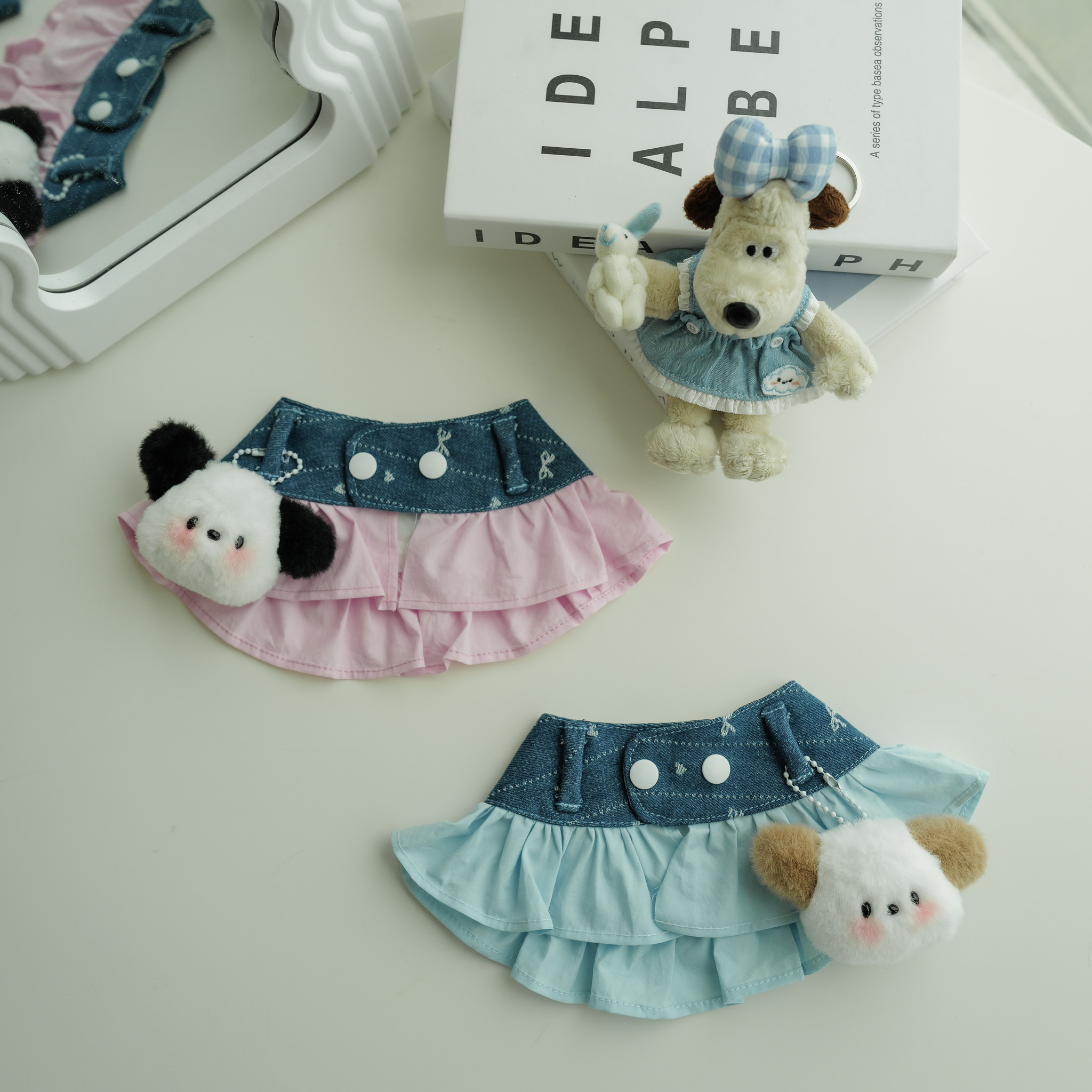 絨毛害羞狗配件