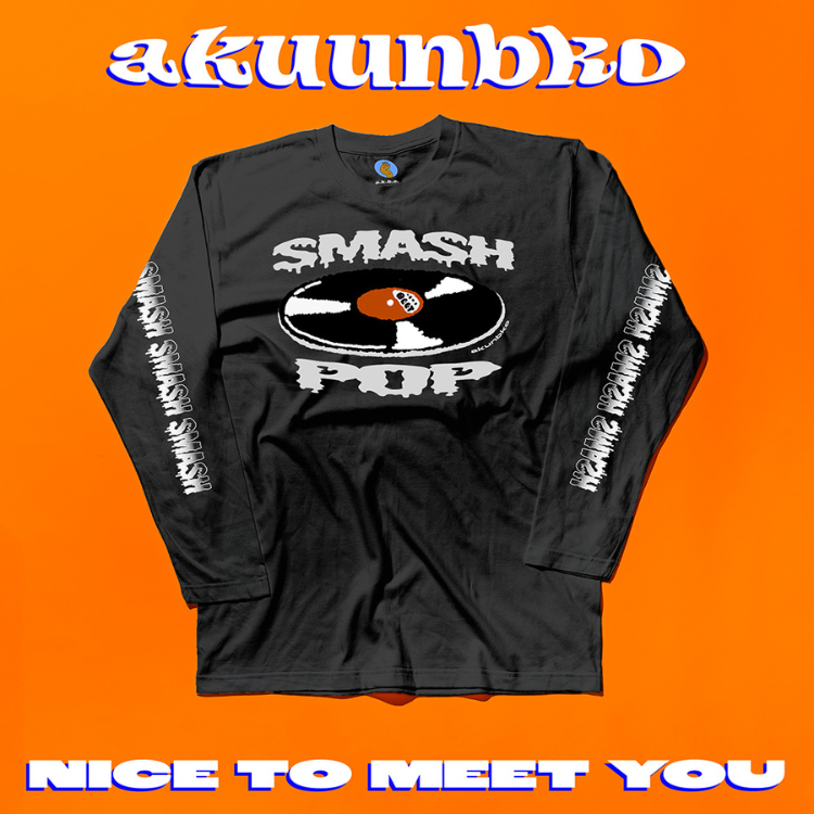 【A君B子 akunbko】Smash Pop 長袖T恤