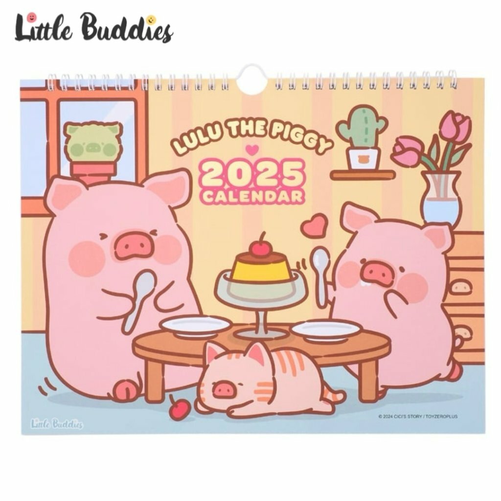 港版 Lulu The Piggy 2025年掛曆
