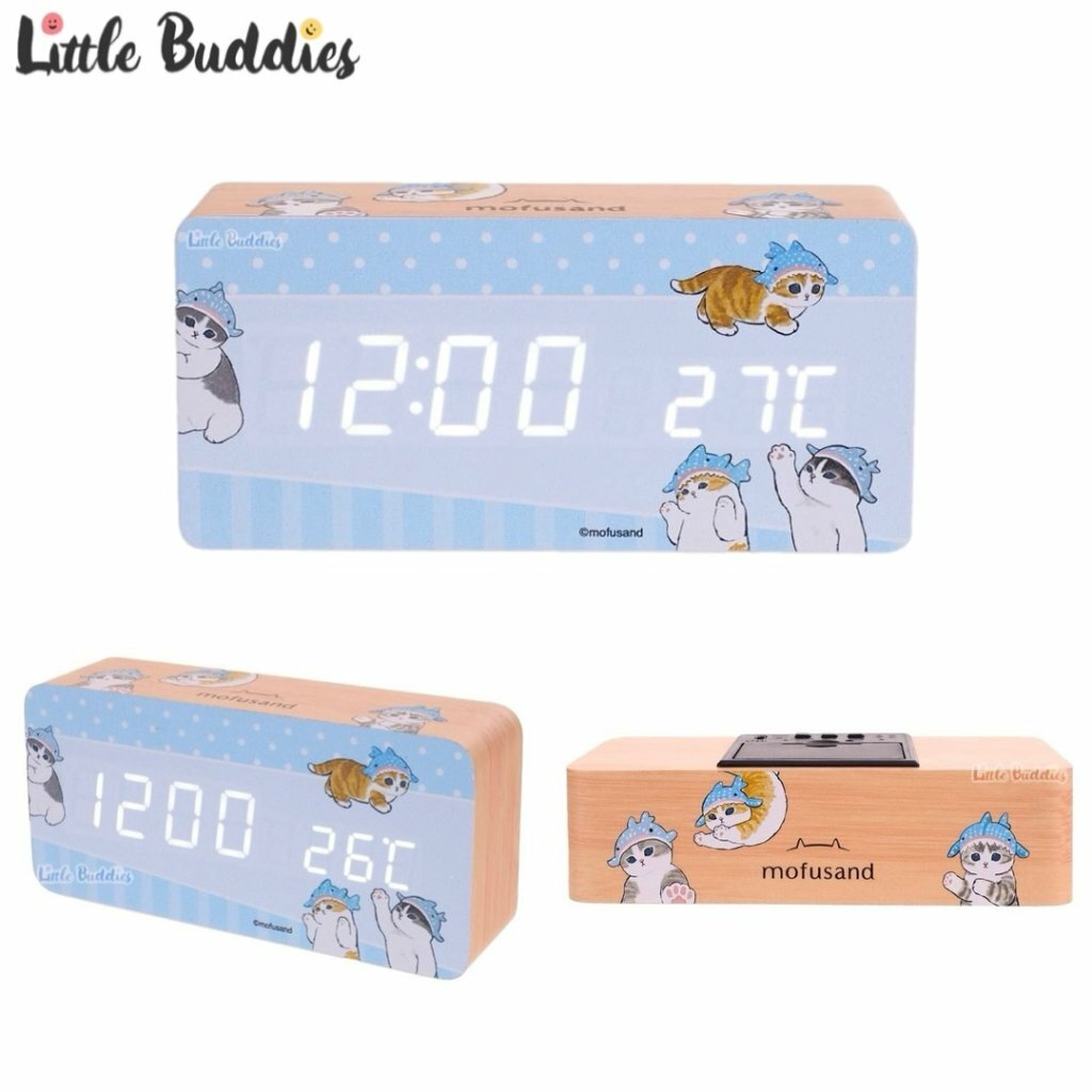 mofusand 桌上款LED 電子鐘