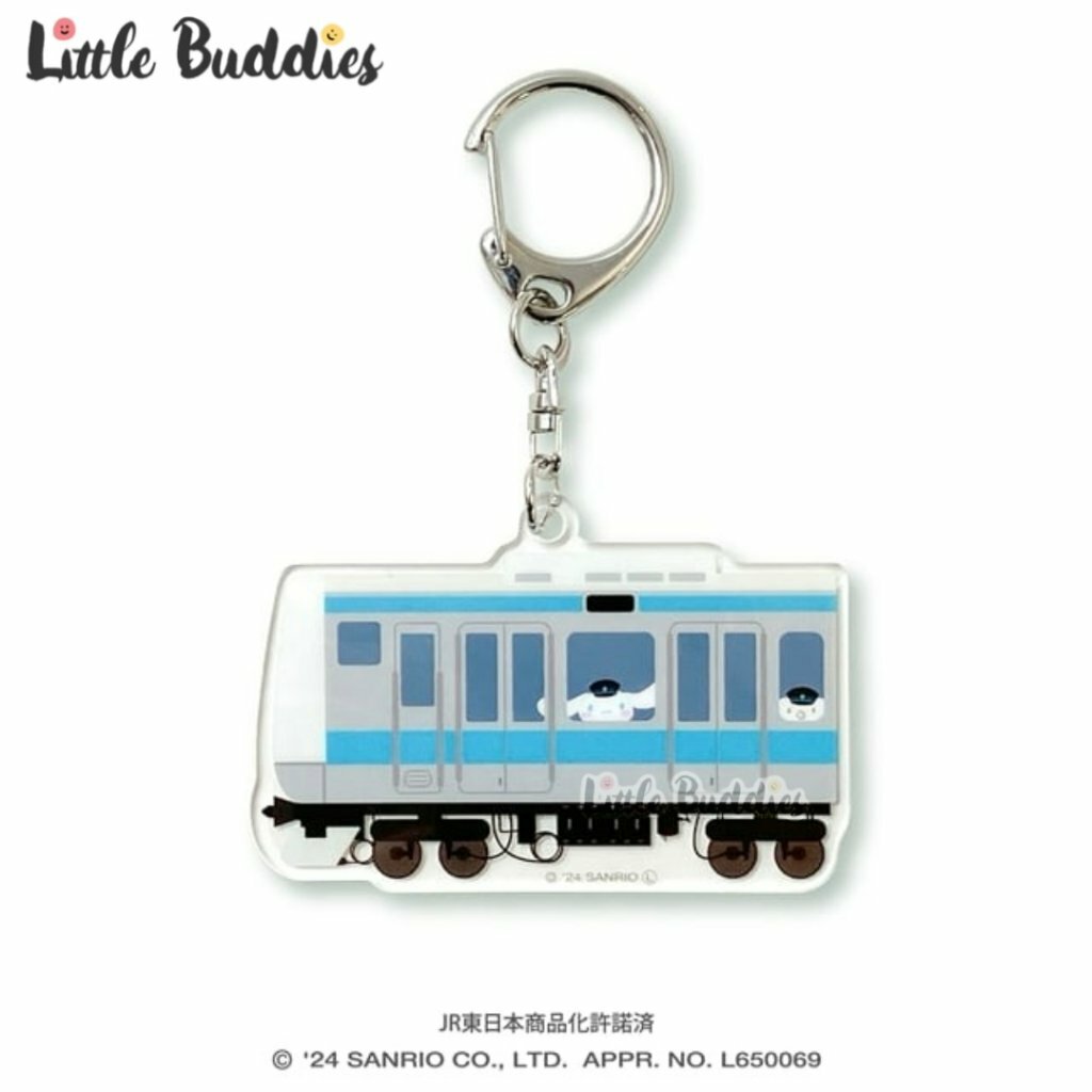 日本 Sanrio x JR東日本限定商品 亞克力吊牌匙扣