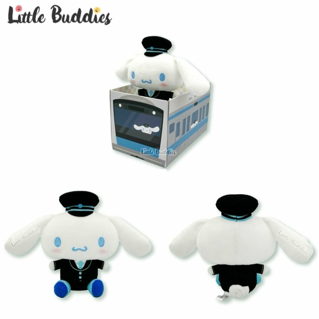 日本 Sanrio x JR東日本限定商品 車長公仔連火車盒