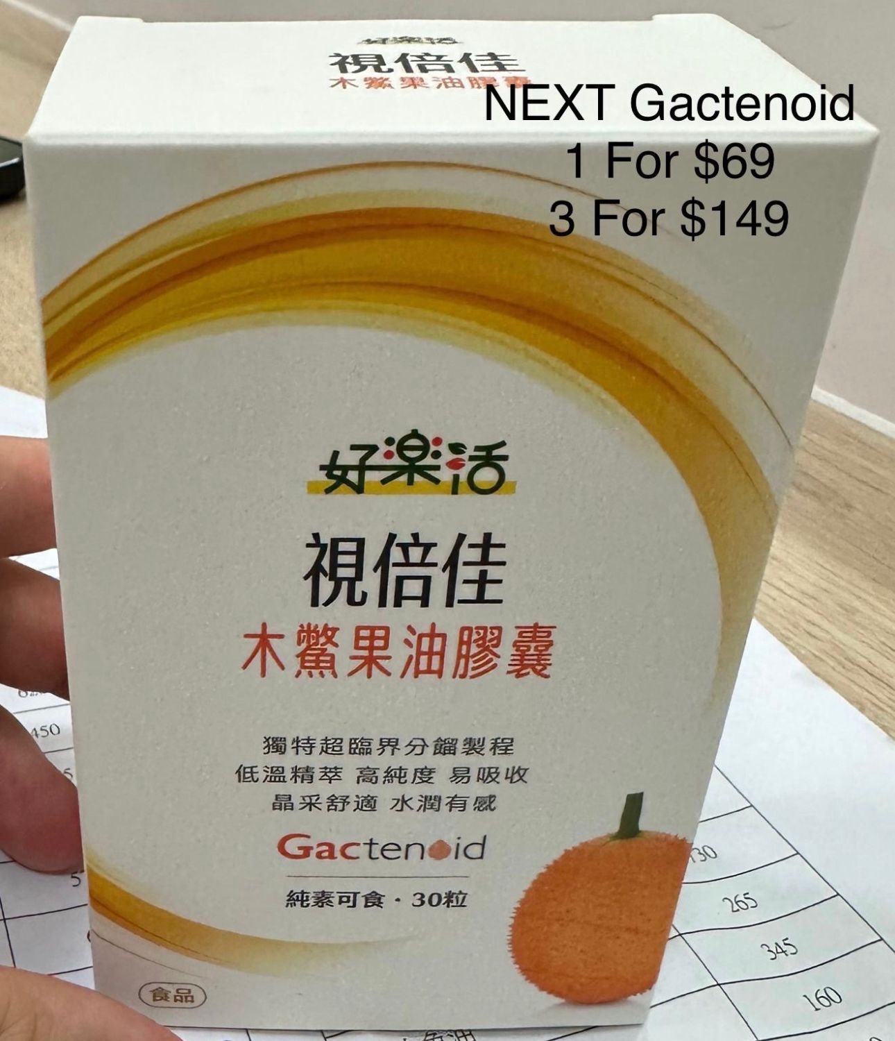 NEXT GACTENOID 3$149