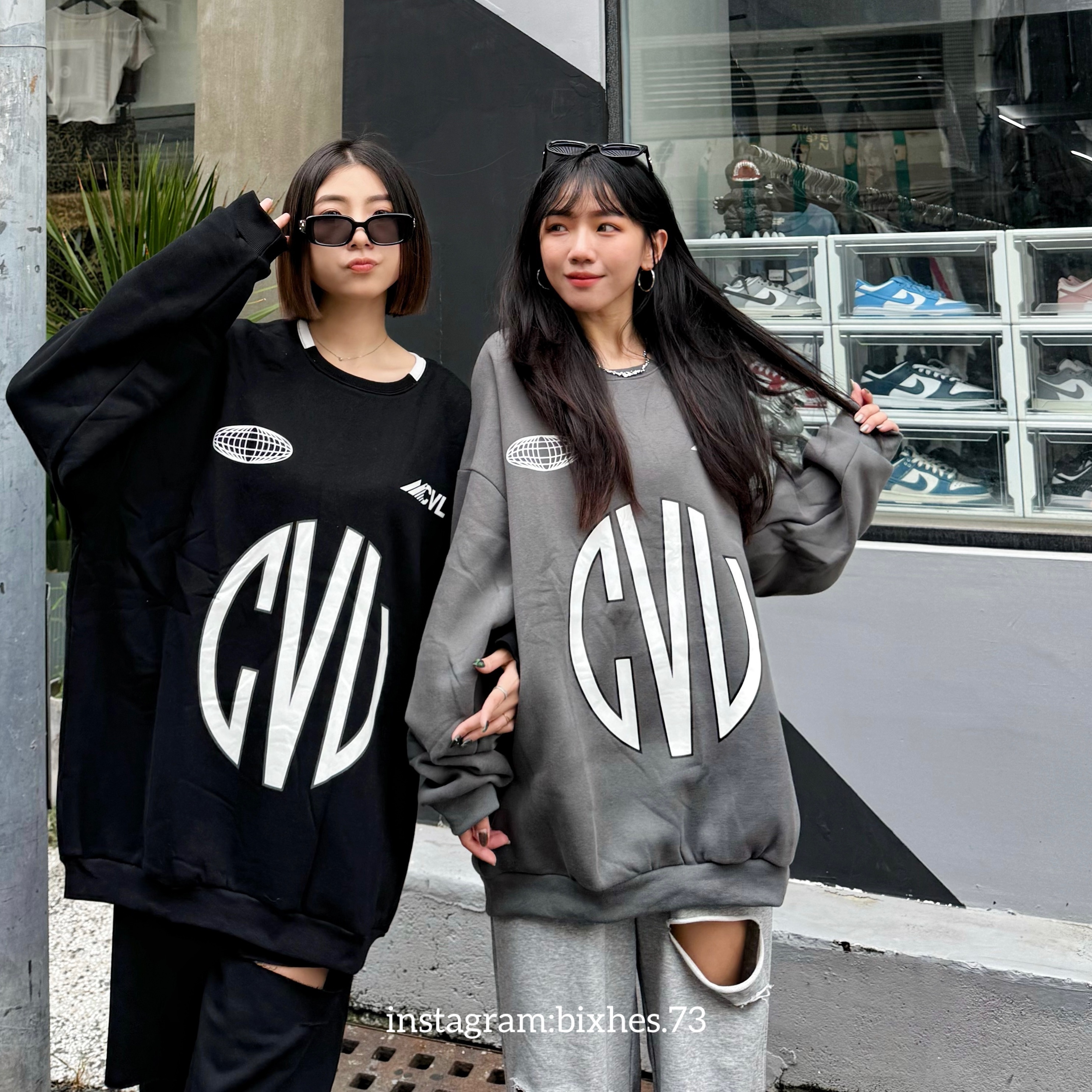 領口撞色賽車大學T(B00099)