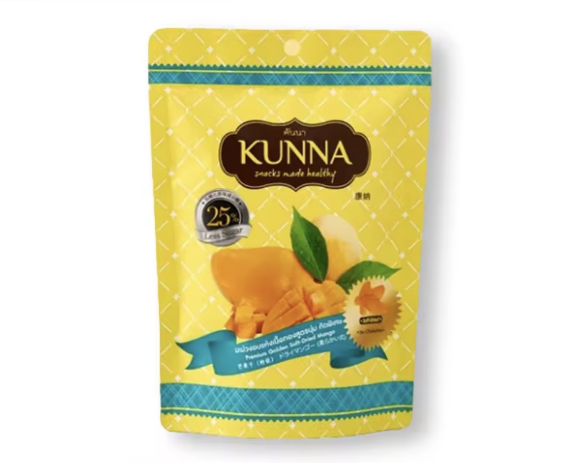 KUNNA - 金黃色軟芒果乾