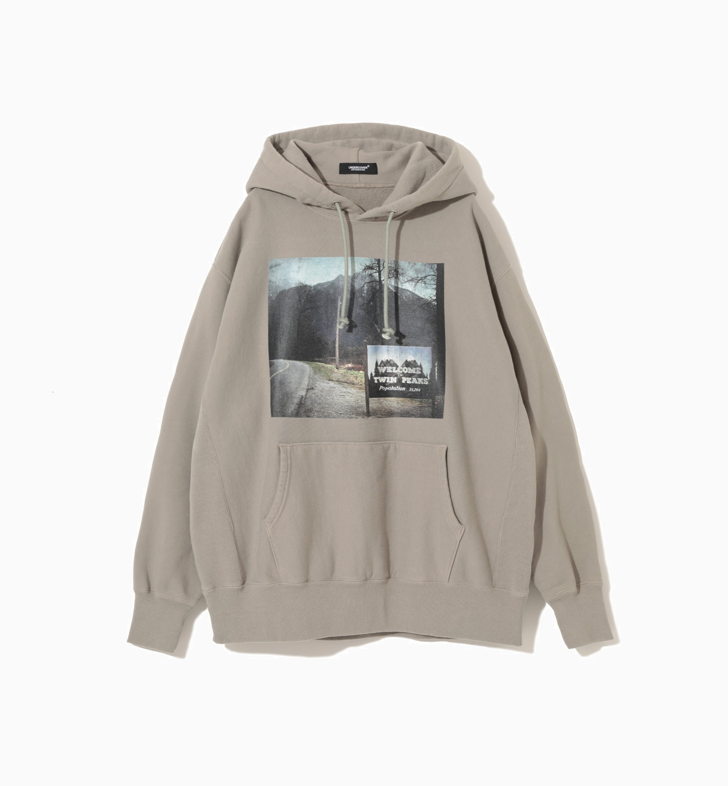 UNDERCOVER 2024 A/W TWIN PEAKS PHOTO SCENE HOODIE P.O - LT.GREY PRE ORDER ITEM (預訂中)