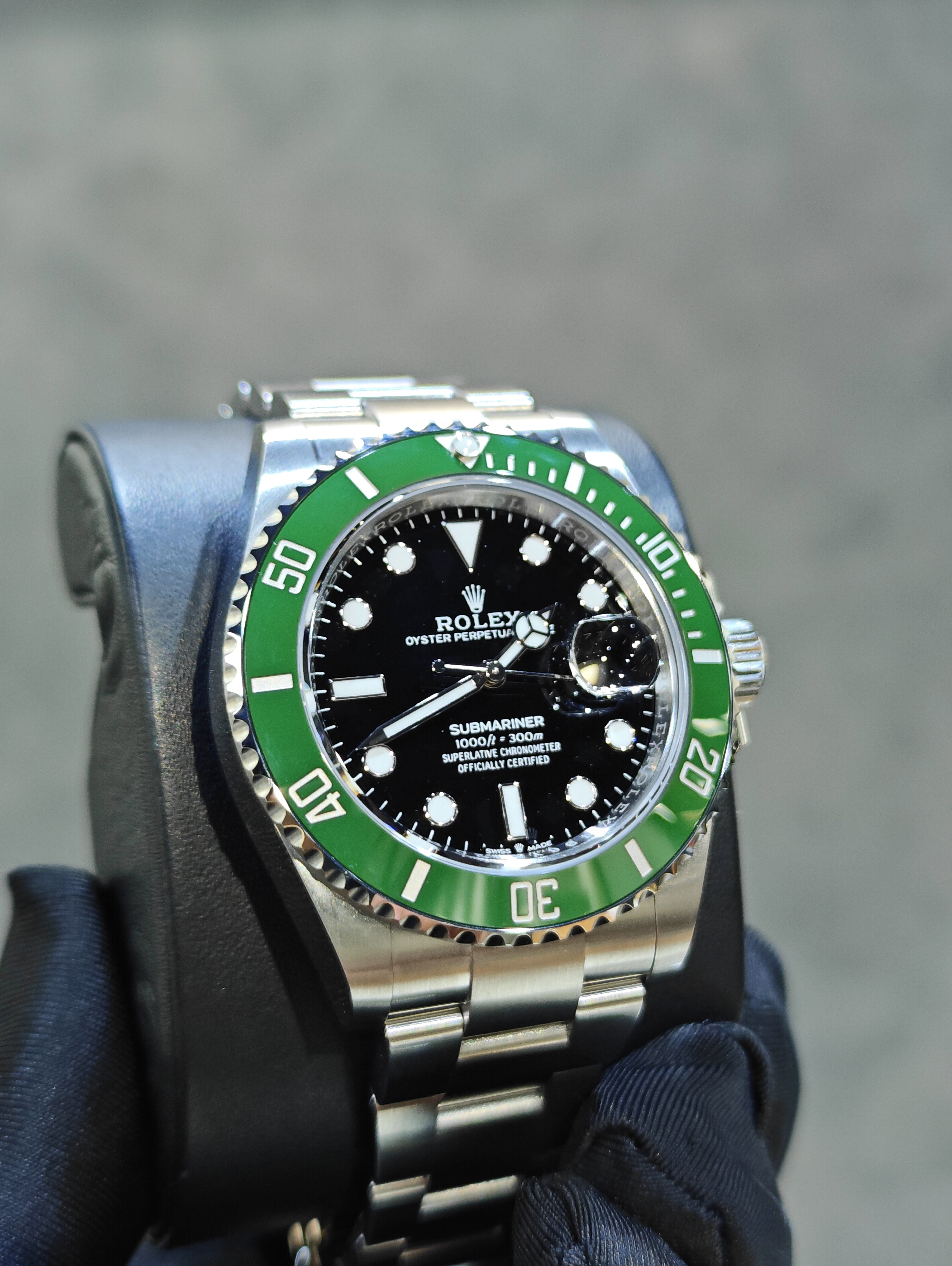 BRAND NEW ROLEX 126610LV 126610 mk2 OYSTER PERPETUAL SUBMARINER DATE STARBUCK BLACK STEEL NEW KERMIT 41mm