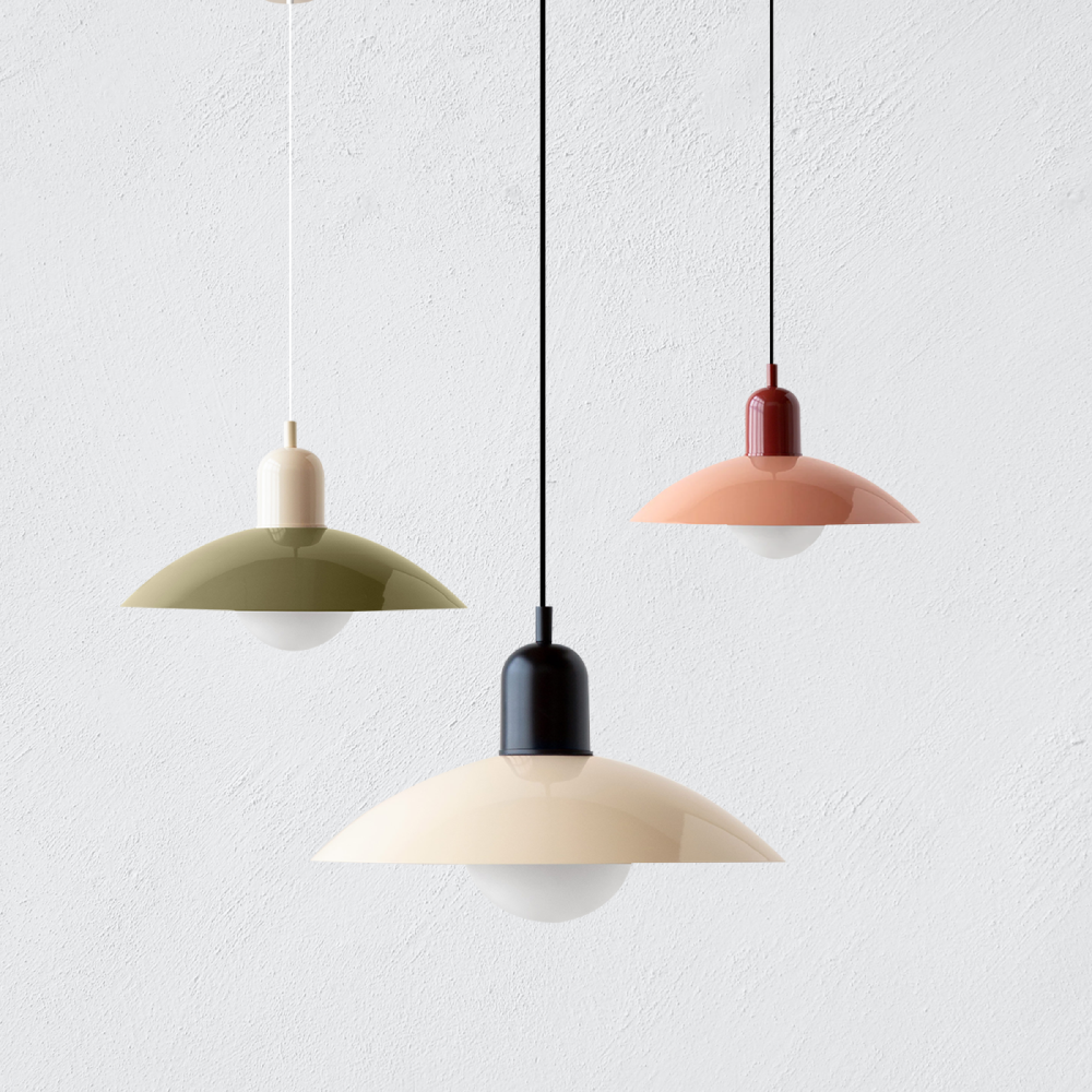 好萩家居|Warna吊燈,柔和弧形,簡約且現代,三種顏色可選擇