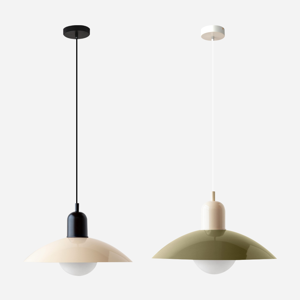 好萩家居|Warna吊燈,多種顏色選擇,簡約吊燈可單獨使用或跳色組合懸掛,打造豐富的視覺層次感。