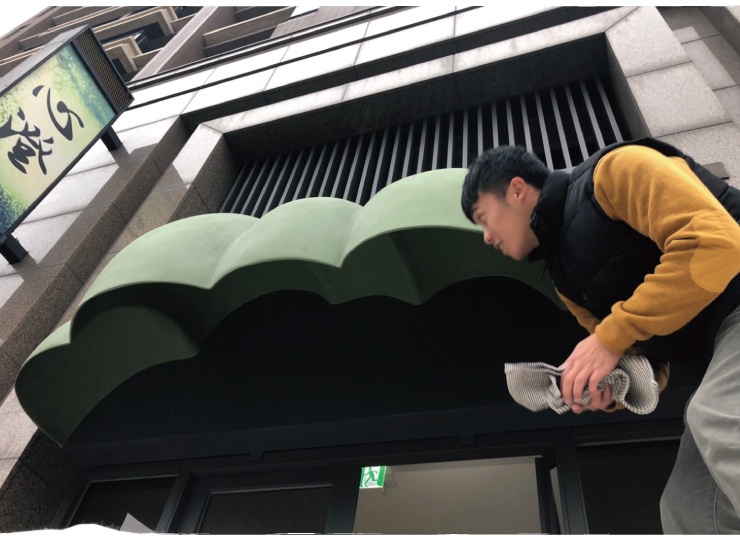 桃園床墊專賣店，開幕前裝潢