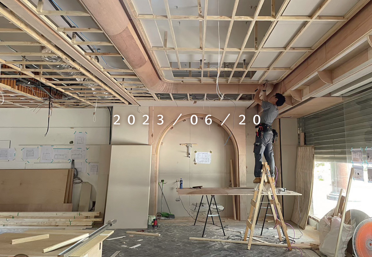 板橋床墊專賣店,開幕前2023/06/20裝潢