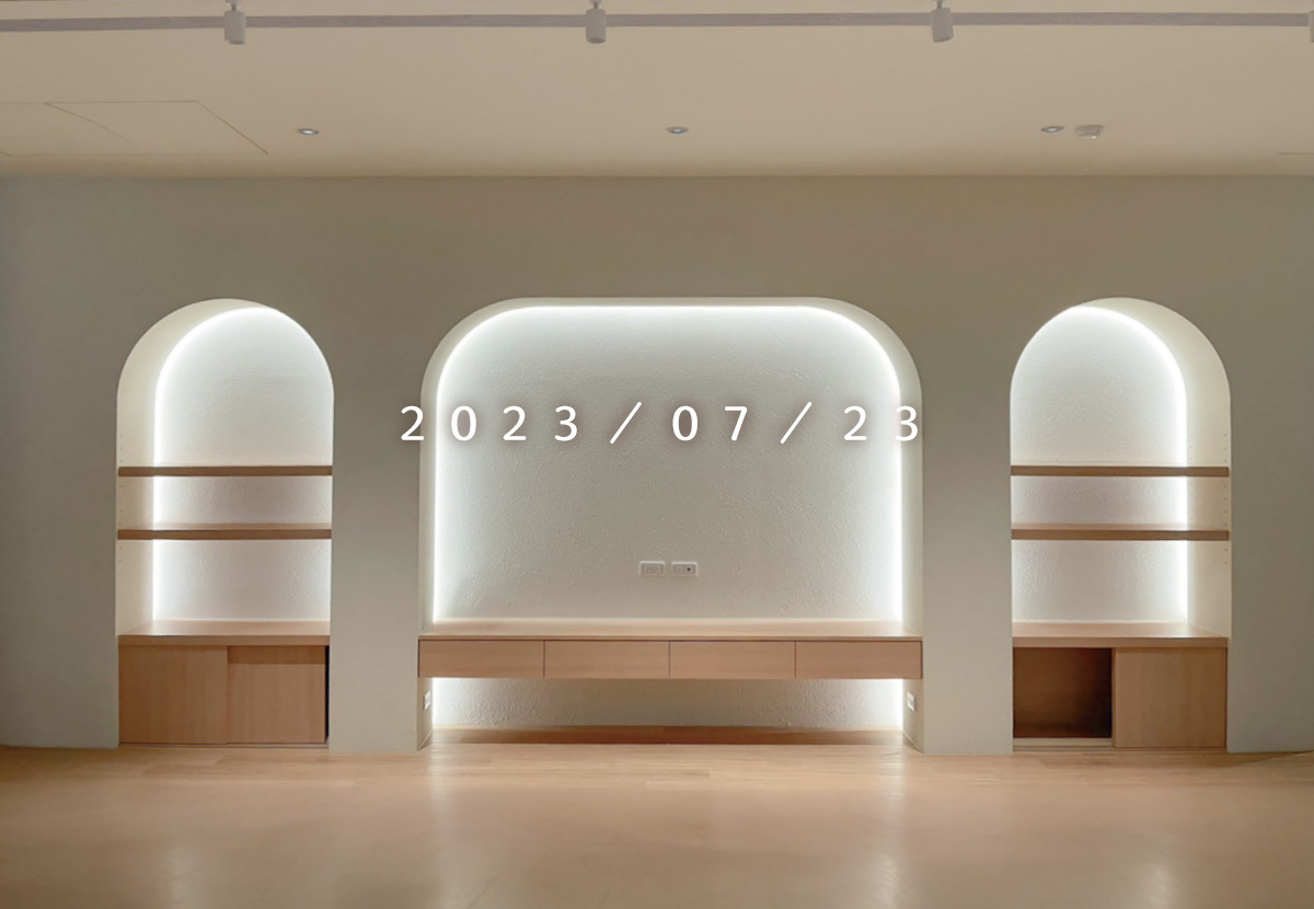 板橋床墊專賣店,開幕前2023/07/23裝潢