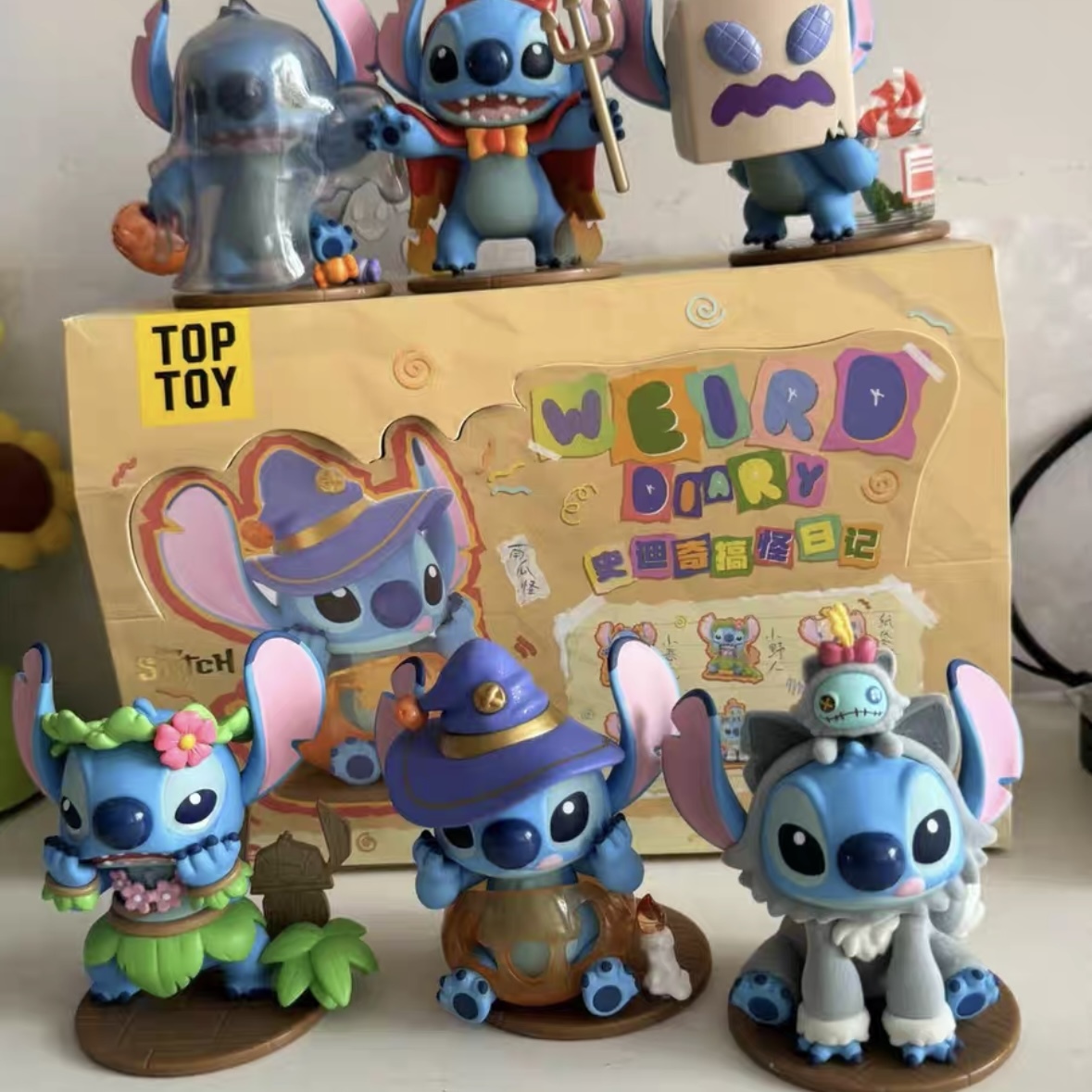 TOP TOY 史迪奇 搞怪日記系列 盲盒 公仔 6+1隱藏版 / 預購