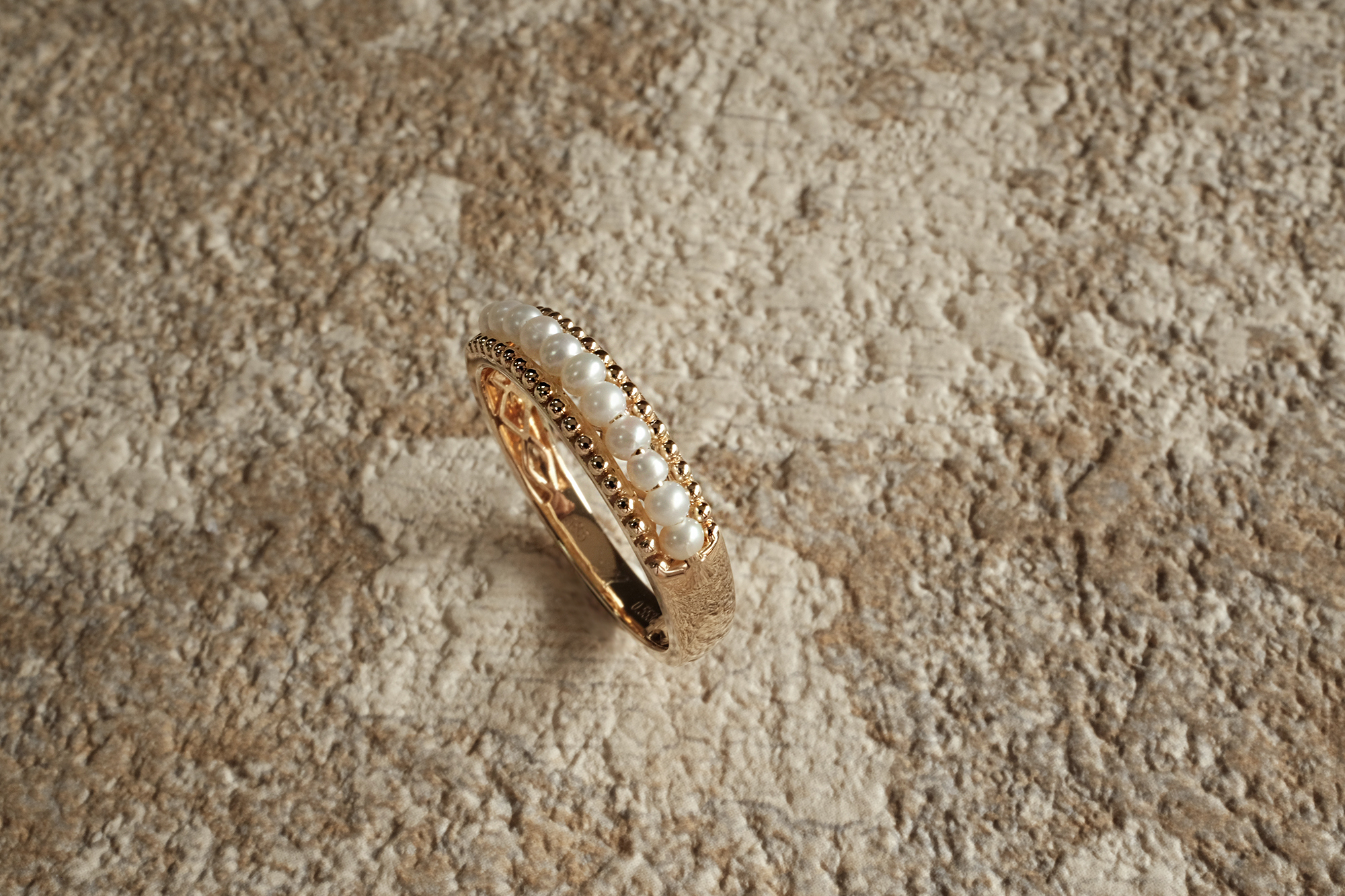 14K,天然珍珠,純K,戒指,輕奢珠寶