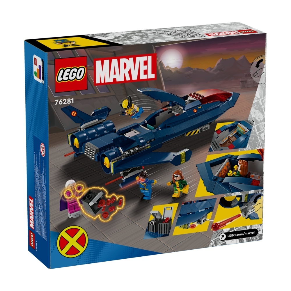 76281 X-Men X-Jet