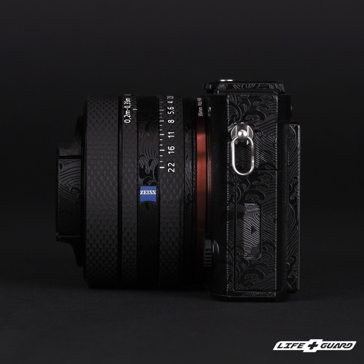 LIFE+GUARD SONY DSC-RX1R 相機貼膜底部展示圖
