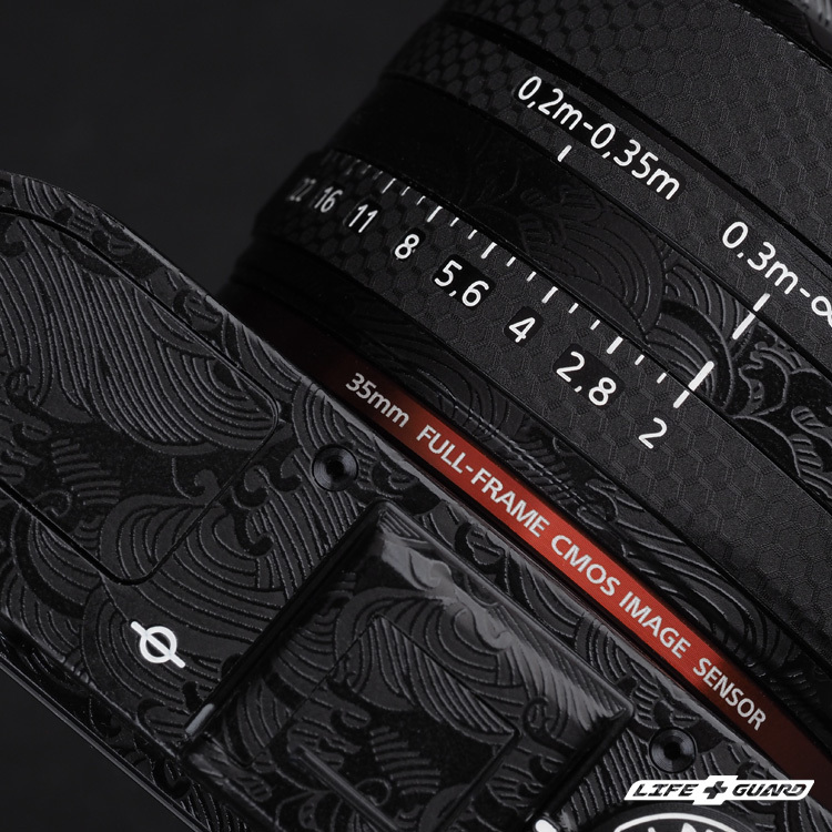 LIFE+GUARD 相機貼膜安裝特寫，適用 SONY DSC-RX1R