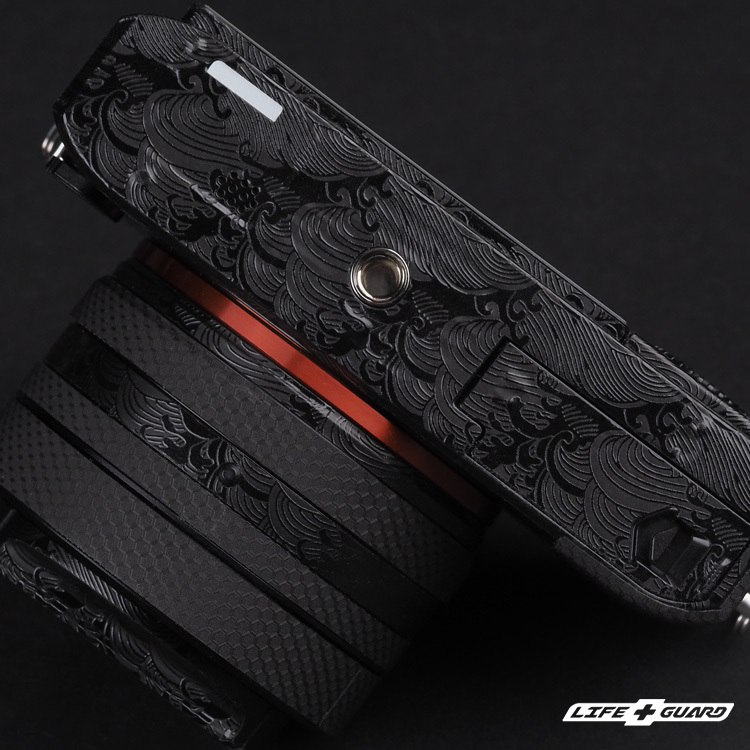 LIFE+GUARD 相機貼膜安裝特寫，適用 SONY DSC-RX1R