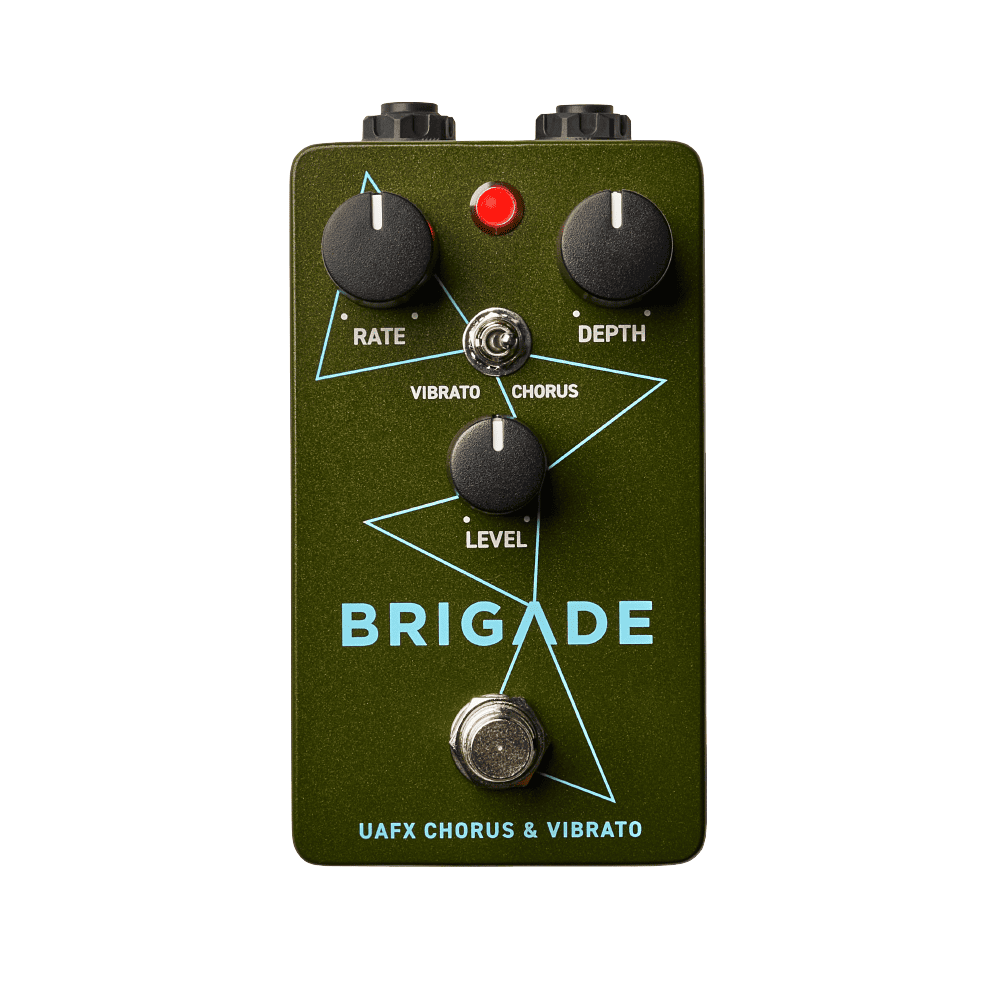 Universal Audio Universal Audio / Brigade Chorus & Vibrato Pedal 效果器 (GPS-BRGD) <台灣代理公司貨> — 三峽效果器｜YA! 玩音樂