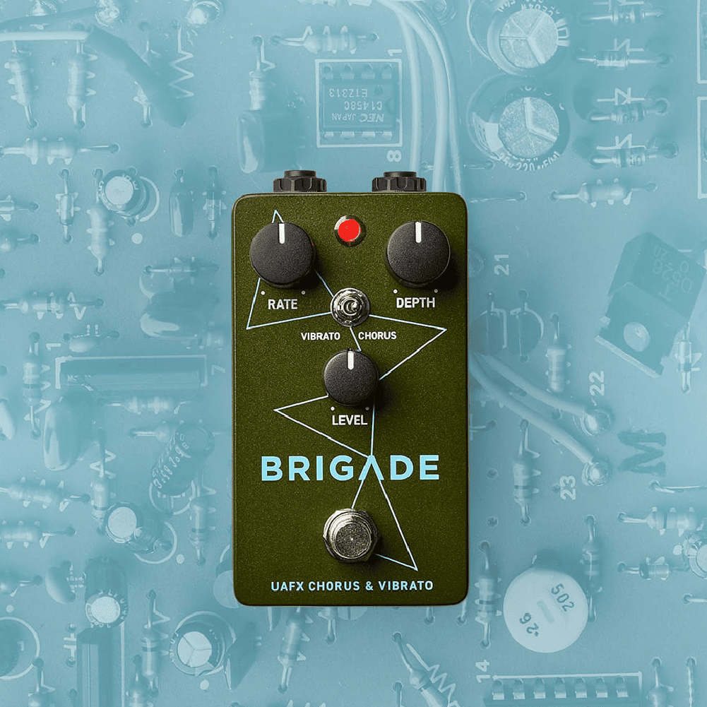 Universal Audio Universal Audio / Brigade Chorus & Vibrato Pedal 效果器 (GPS-BRGD) <台灣代理公司貨> 第 5 張圖片｜三峽效果器