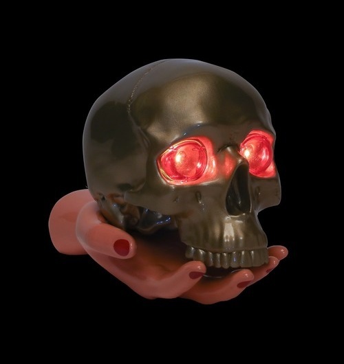 UNDERCOVER × P.A.M.× MEDICOM TOY SKULL & HAND LAMP - GOLD PRE ORDER ITEM (預訂中)