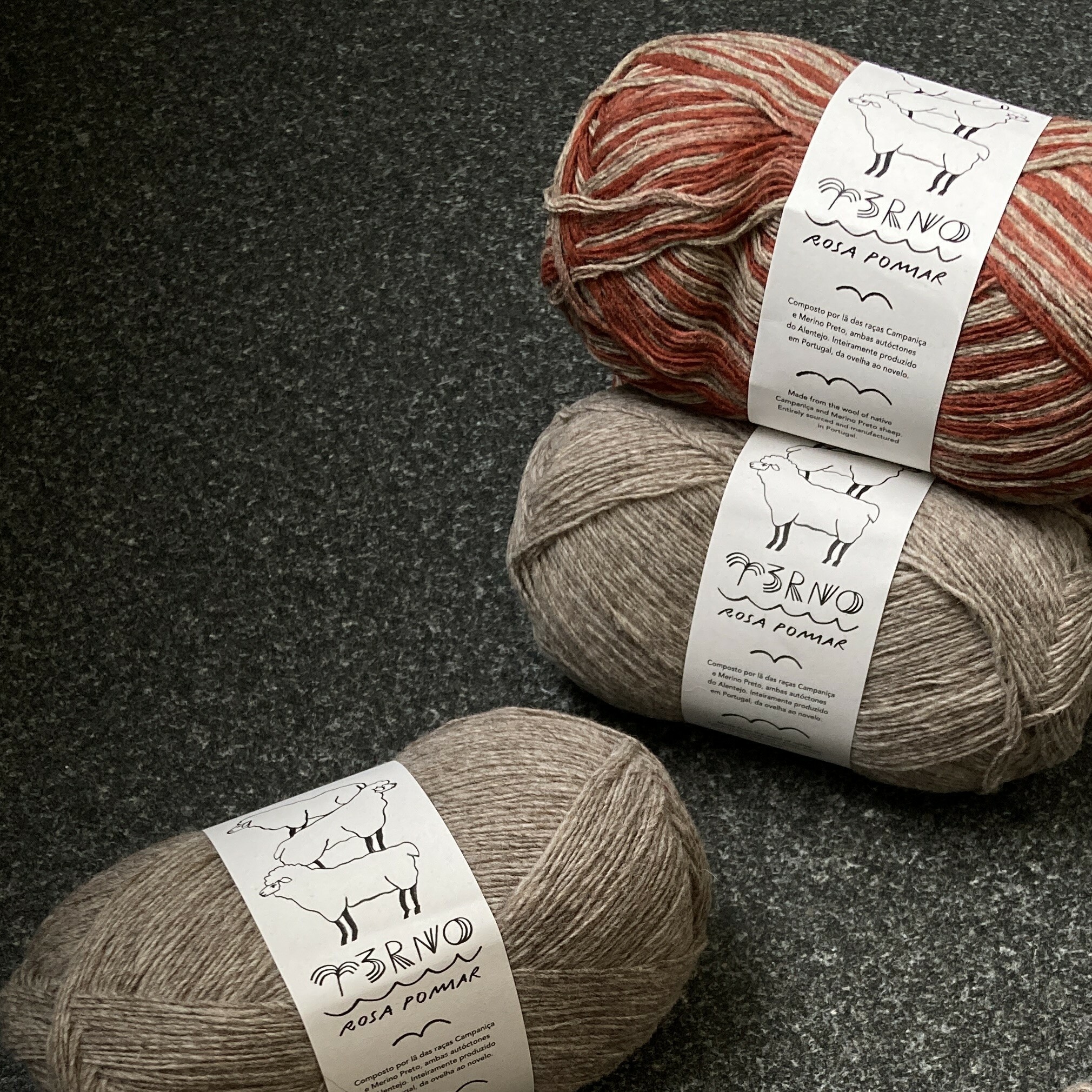 [Retrosaria ROSA POMAR] Terno羊毛線