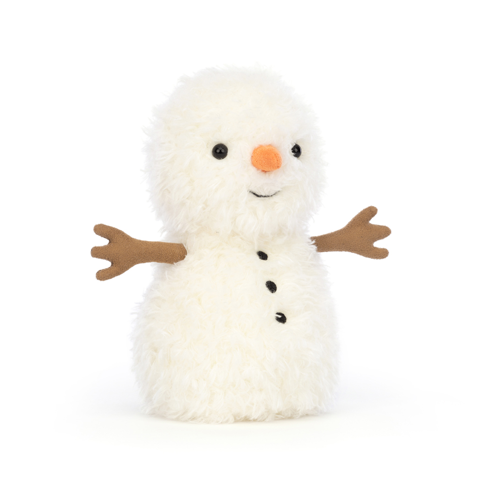 Jellycat Little Snowman 毛茸茸雪人