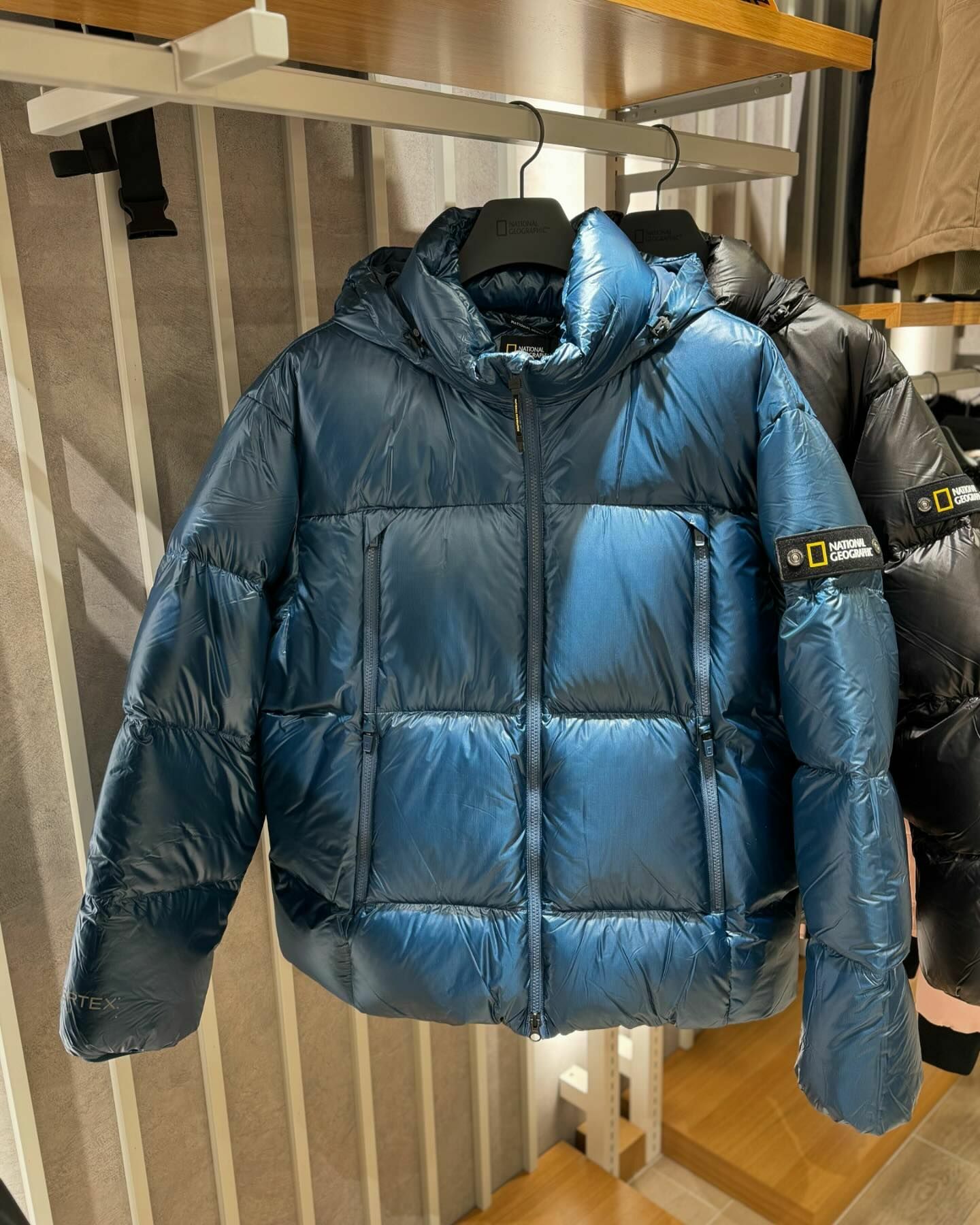 【代購】 NATIONAL GEOGRAPHIC 國家地理 寬版 短版 連帽 羽絨 外套 N244UDW080