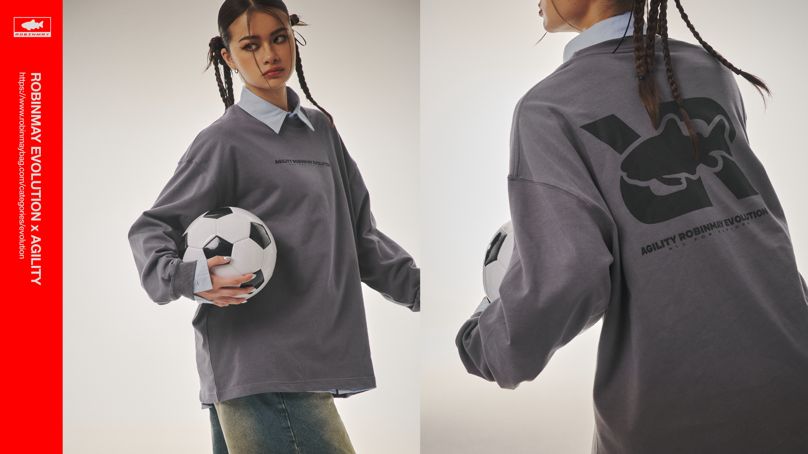ROBINMAY EVOLUTION x JKS AGILITY 聯名長袖T