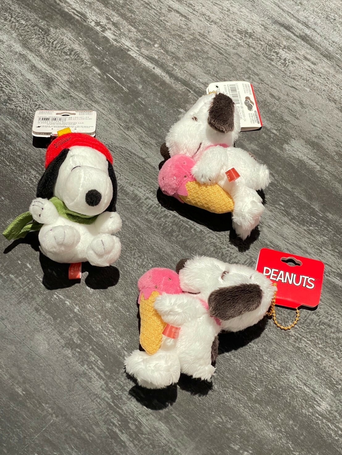 iSNEAKERS｜日本 Peanuts 史努比 查理布朗 水手 甜點系列 吊飾