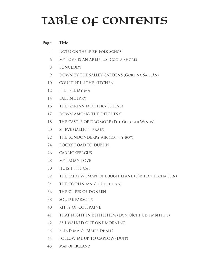 《24首愛爾蘭民歌選曲》