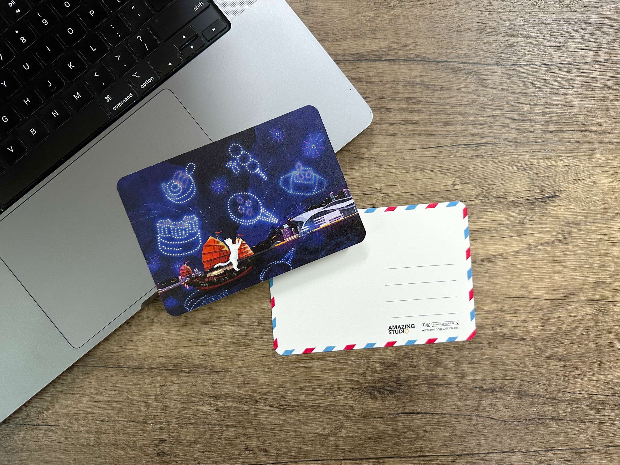 【貓遊街角 - 維港映匯   】 明信片丨Amazing Studio